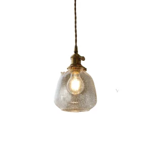 Hanglamp Vintage Stijl voor Woonkamer en Eettafel met Glazen Design