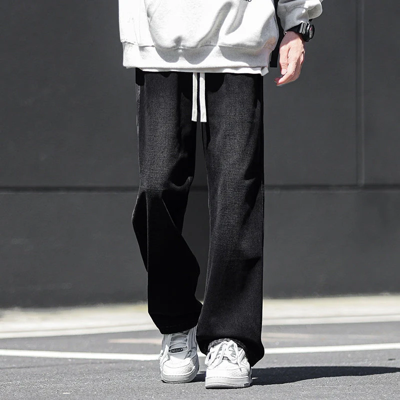 Heren Baggy Jeans Met Wijde Pijpen Casual - Afbeelding 3