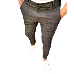 Heren Pantalon Klassieke Snit Voor Professionele Uitstraling