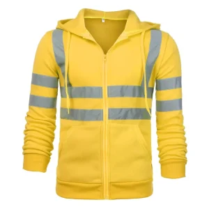 Heren Veiligheidsvest Met Reflecterende Strips Modern Design