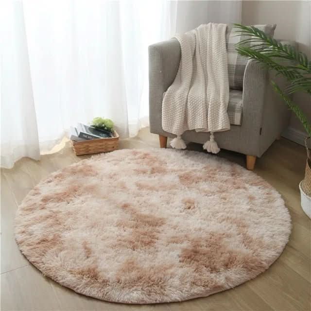 Rond Vloerkleed Luxe Zacht voor Woon- en Slaapkamer - Afbeelding 3
